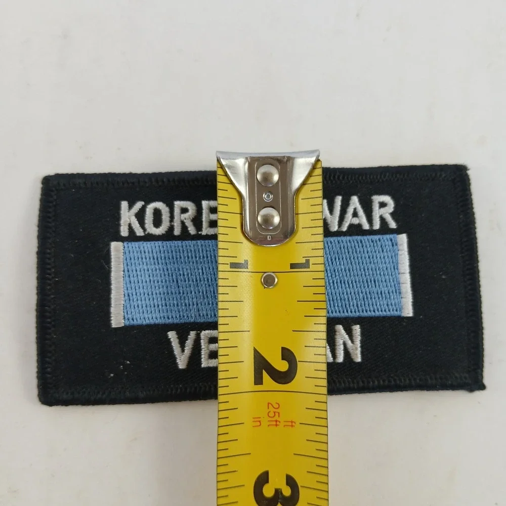 US Army Retired Patch Korean War Veteran Embroidered USA Military Hat Cap Jacket